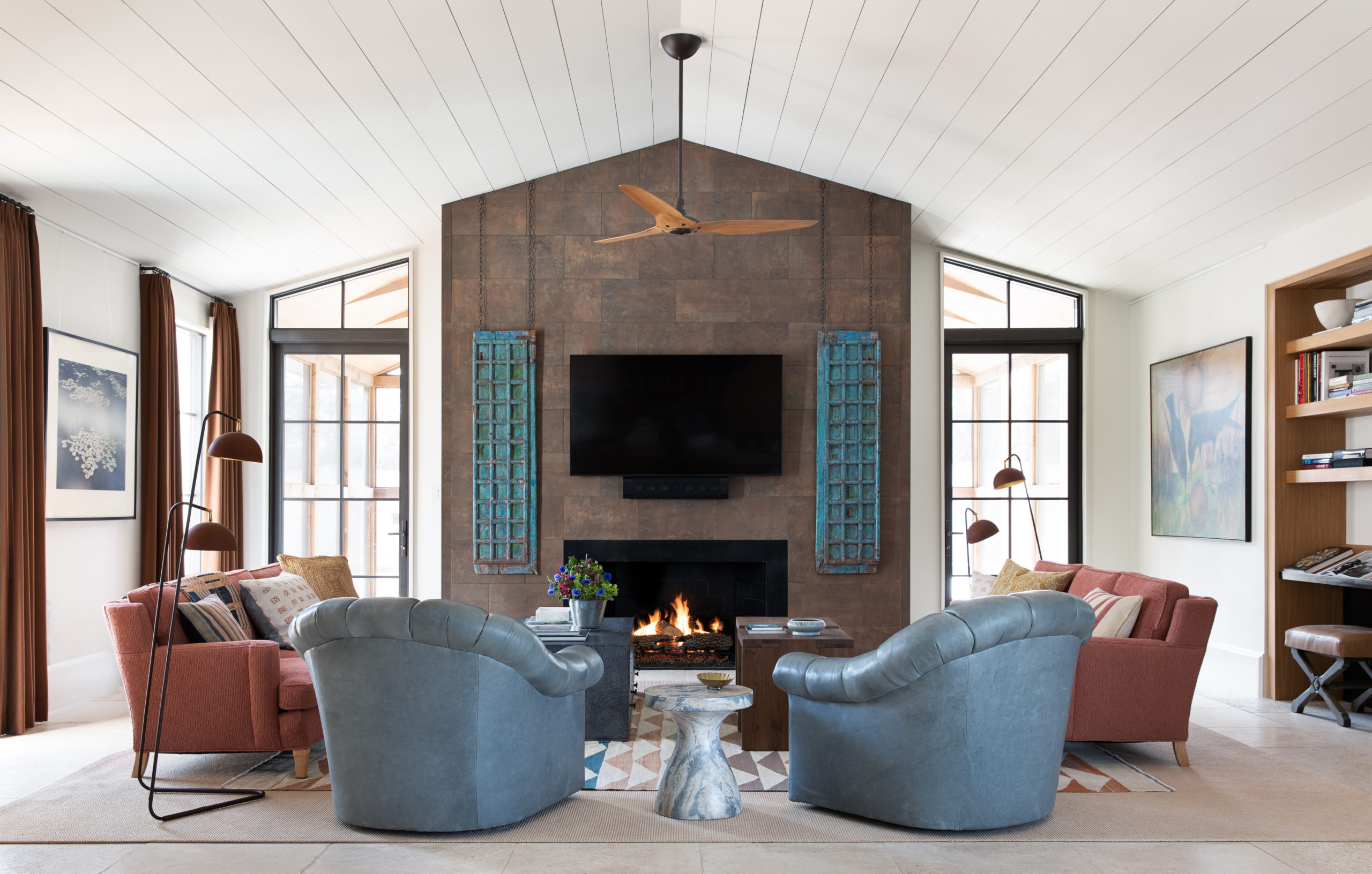 Eclectic Modern Living Room Design